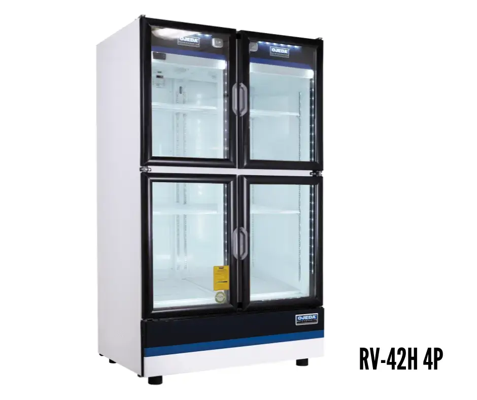 Refrigerador Ojeda RV-42H 4P, refrigeradores de 4 puertas verticales