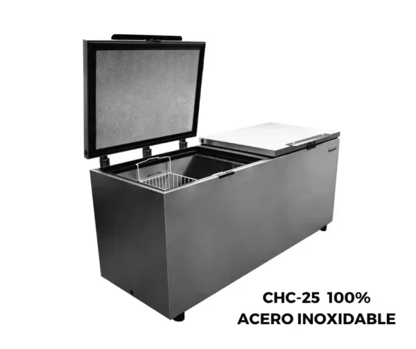 CHC 25 ACERO INOXIDABLE, Congeladores Horizontales