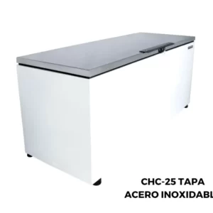 CHC 25 TAPA ACERO INOXIDABLE, Congeladores Horizontales