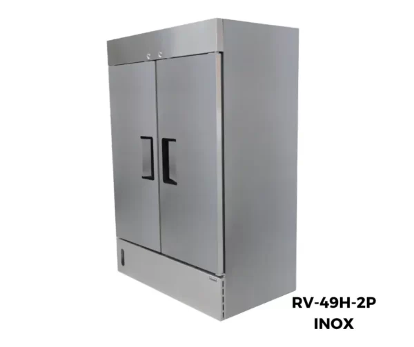 Refrigerador Vertical RV-49H-2P Inox, Refrigeradores verticales para negocio